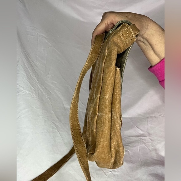 Mona B Oakley Bag, Natural Crossbody, Sz 10”x8”x3”, Sturdy Canvas Bag, NWOT, T5 - Picture 10 of 10